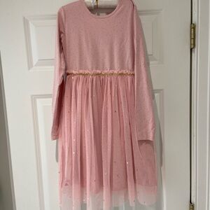 Pink Sparkle Kids Dress